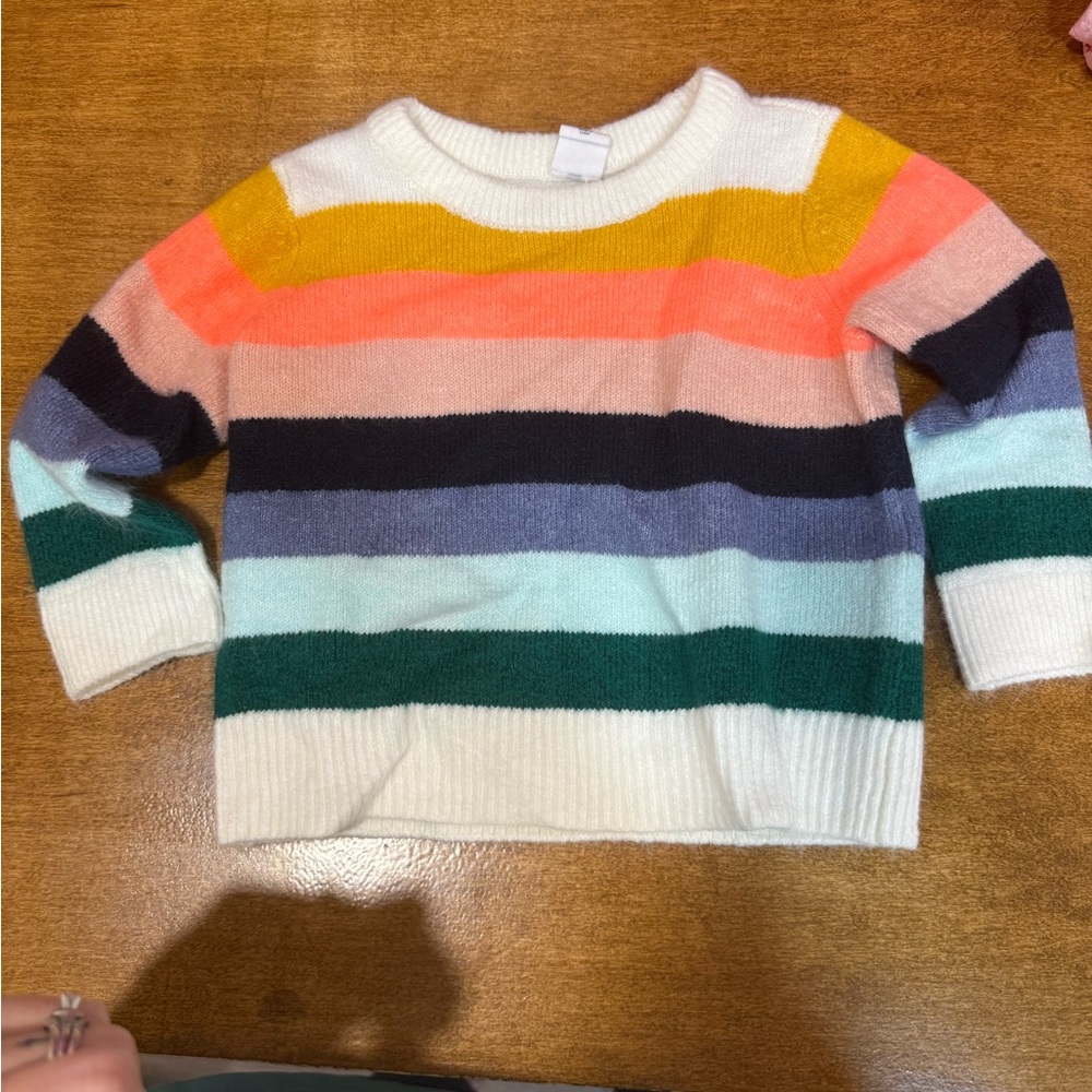Colorful Striped Kids Gap Sweater